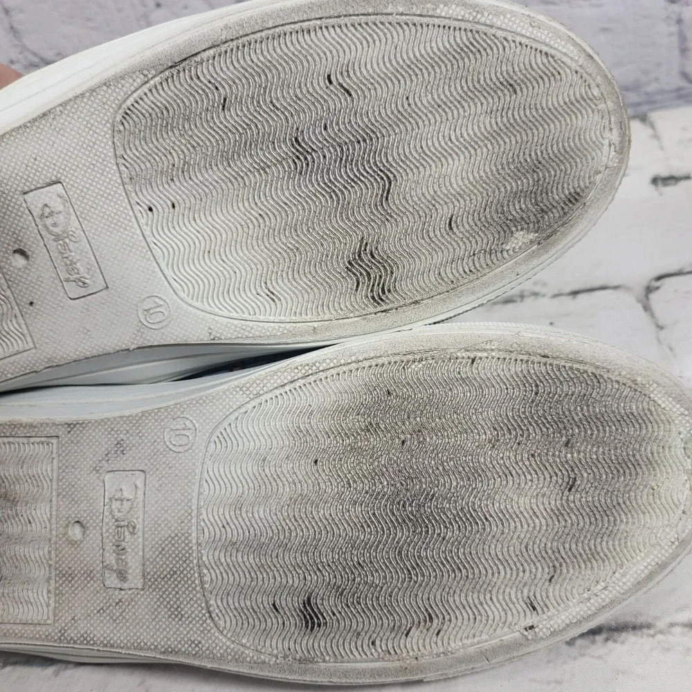 Disney Donald Duck Blue‎ Canvas Sneakers Low-Tops Womens Size 10